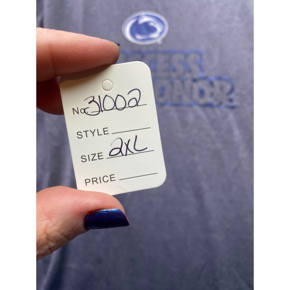 Penn State Nittany Lions Shirt Mens 2XL Success With Honor Spell Out Performance - Picture 7 of 7